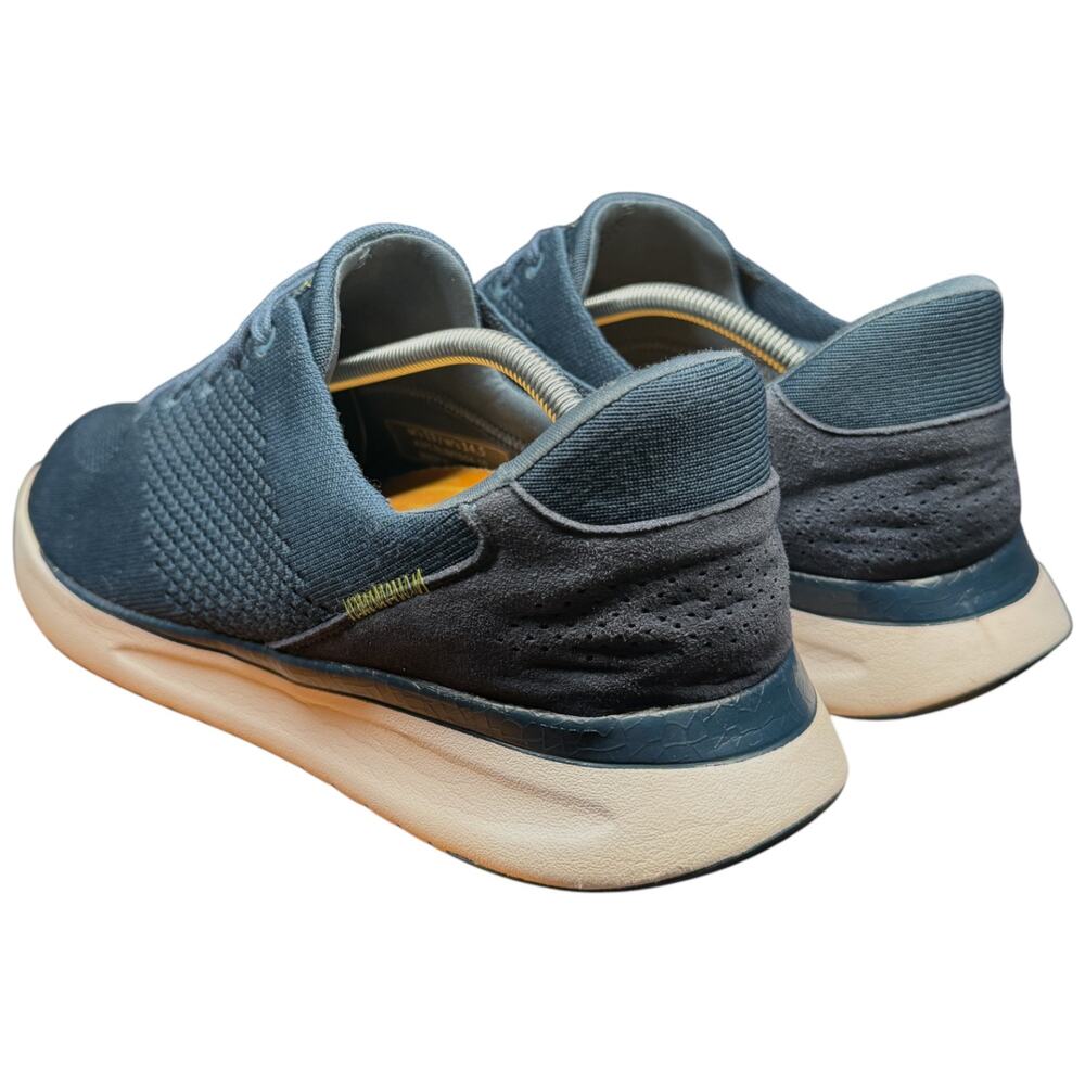 KIZIK Lima Men's 13 Tidepool Teal Blue Hands Free Sneakers Slip On Shoes Knit - Picture 6 of 15